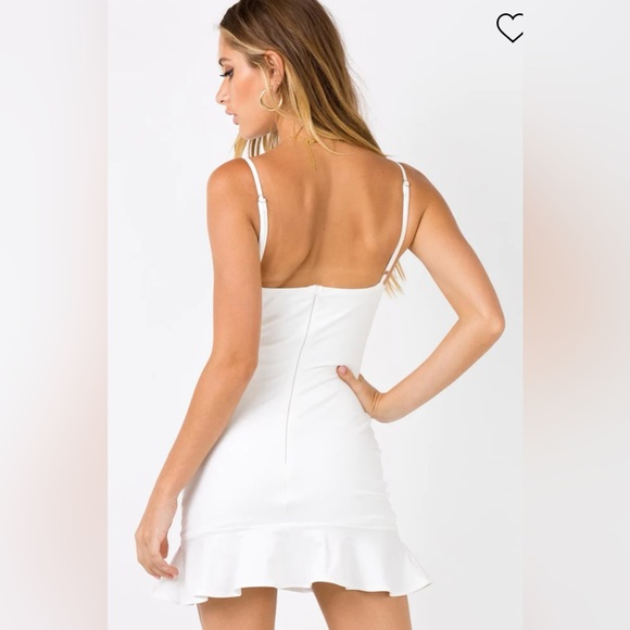 NWT Princess Polly Kiribati Flounced Mini Dress - Picture 8 of 14